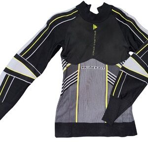 Adidas by Stella McCartney Black and Yellow Jacket
